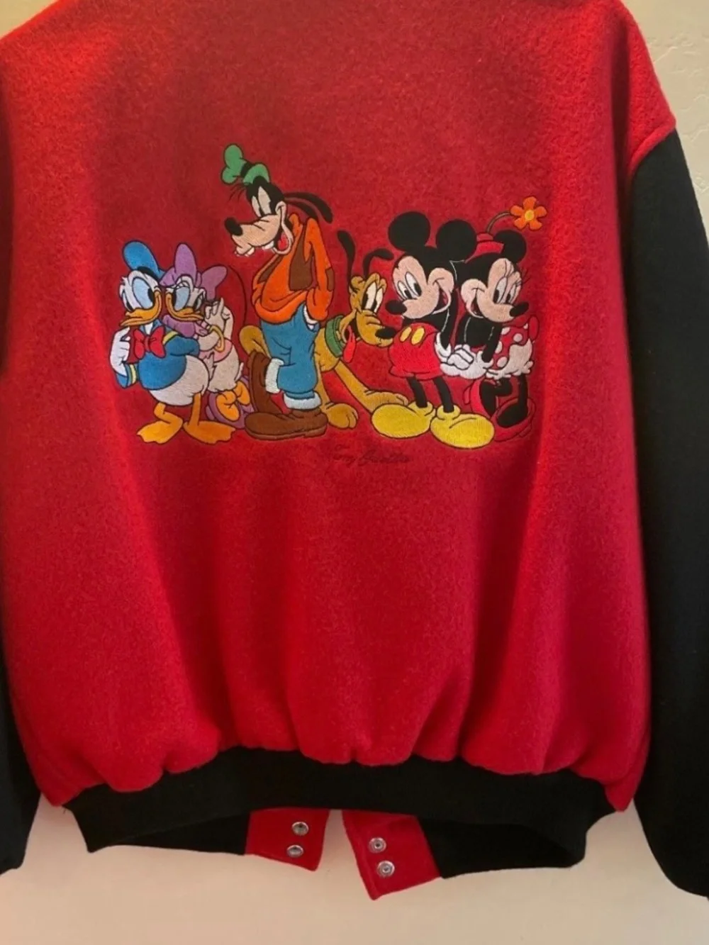 Mickey Mouse wool jacket